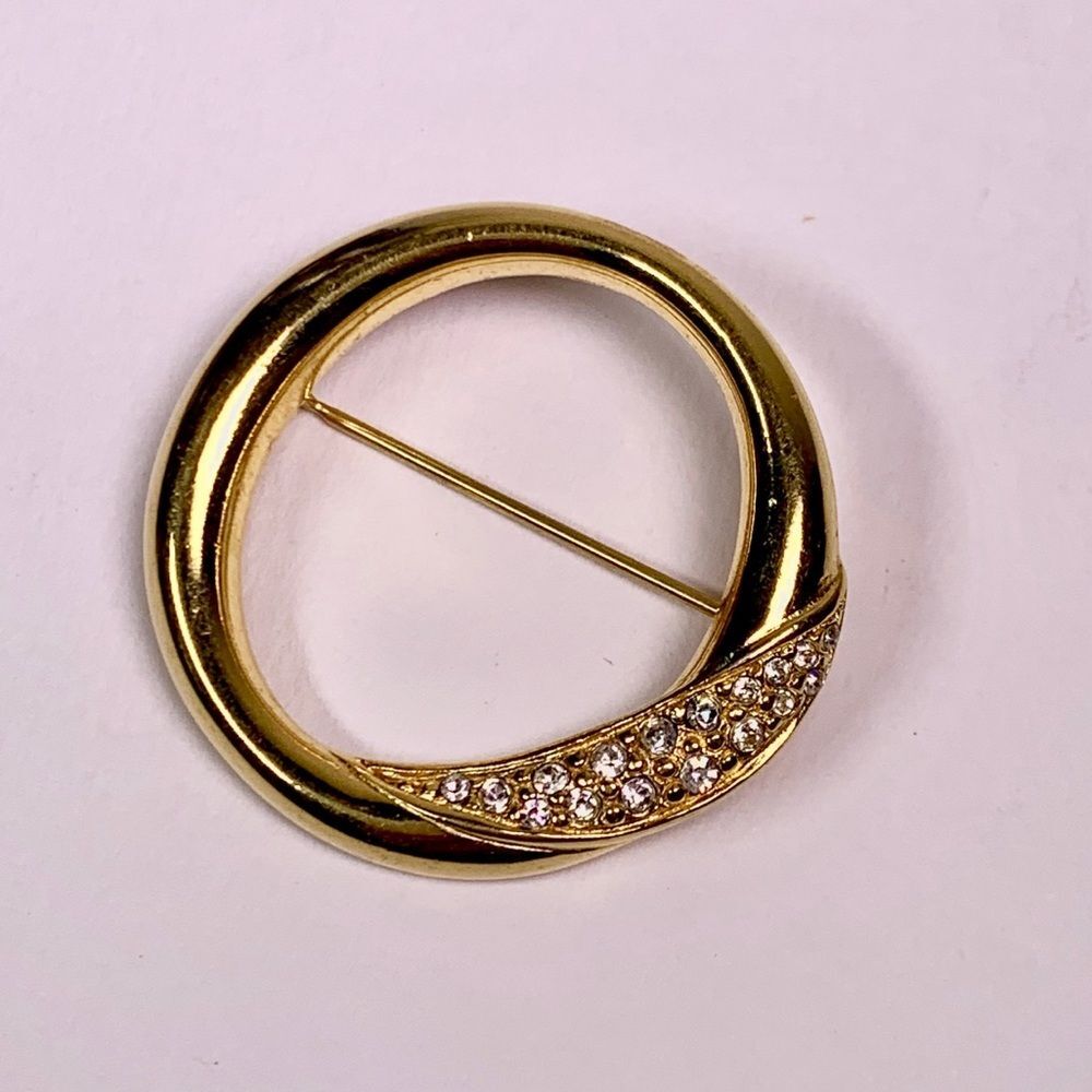 💎💯 GOLD PLATED BROOCH 👌♥️ - Picture 3 of 4